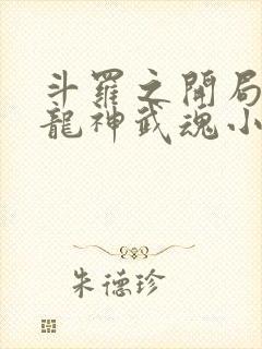 斗罗之开局签到龙神武魂小说封面