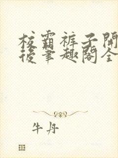 校霸裤子开档之后笔趣阁全文免费阅读