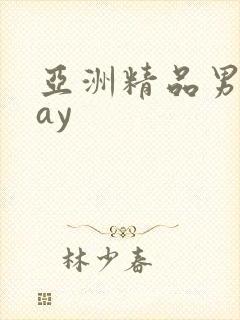 亚洲精品男同gay