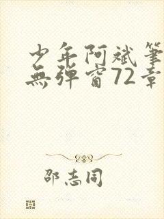 少年阿斌笔趣阁无弹窗72章