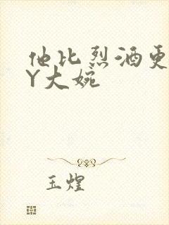 他比烈酒更撩BY大婉封面