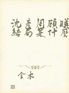 沈彦周顾映瑜大结局是什么