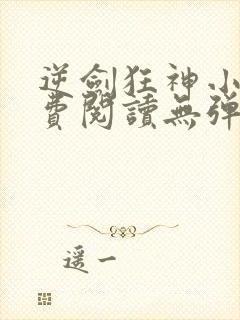 逆剑狂神小说免费阅读无弹窗