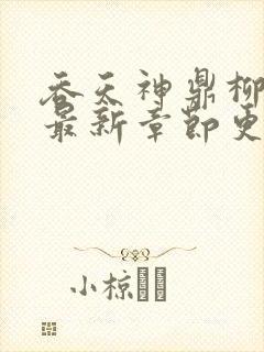 吞天神鼎柳无邪最新章节更新