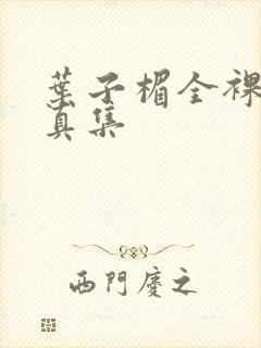 叶子楣全裸体写真集