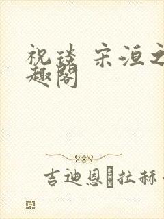 祝琰 宋洹之笔趣阁