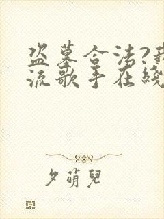 盗墓合法?我顶流歌手在线盗墓主角封面