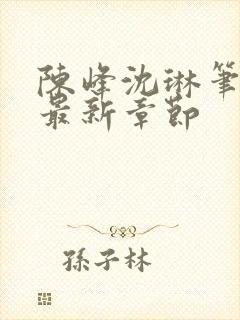 陈峰沈琳笔趣阁最新章节