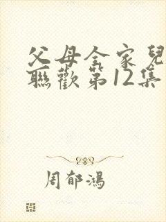 父母全家儿女大联欢第12集封面