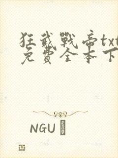 狂武战帝txt免费全本下载