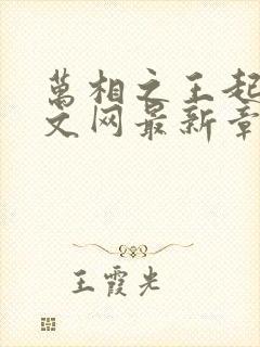 万相之王起点中文网最新章节封面