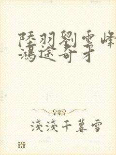 陆羽刘云峰小说鸿途奇才