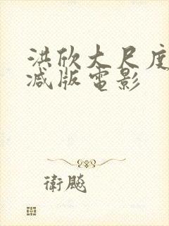 洪欣大尺度未删减版电影