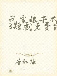 我家娘子不对劲3短剧免费观看全集高清