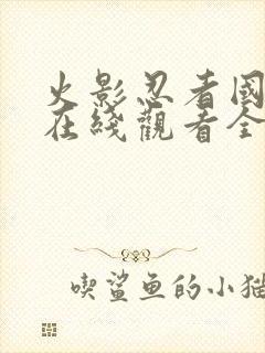 火影忍者国语版在线观看全集