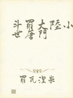 斗罗大陆小说绝世唐门