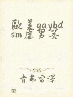 欧美gaybdsm虐男茎封面