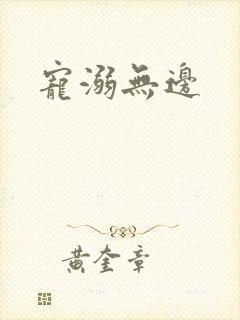 宠溺无边封面