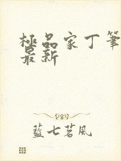 极品家丁笔趣阁最新封面