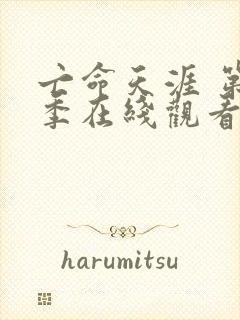 亡命天涯 第3季在线观看全集免费播放封面