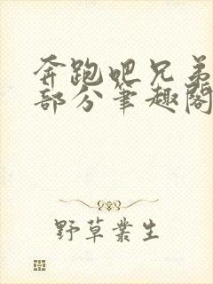 奔跑吧兄弟h5部分笔趣阁封面