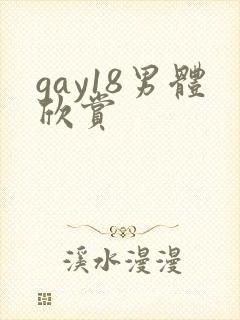 gay18男体欣赏
