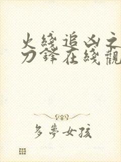 火线追凶之血色刀锋在线观看完整版封面