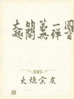 大明第一国舅笔趣阁无弹窗