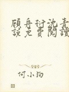 顾舟衍沈青竹小说免费阅读最新章节