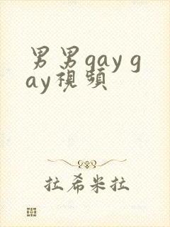 男男gay gay视频