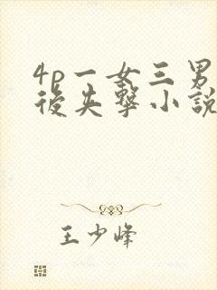 4p一女三男前后夹击小说