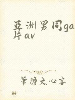 亚洲男同gay片av封面