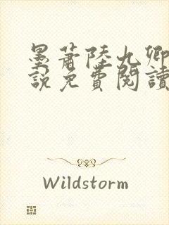 墨萧陆九卿的小说免费阅读封面