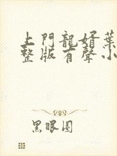 上门龙婿叶辰完整版有声小说