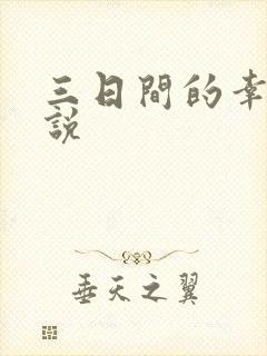 三日间的幸福小说