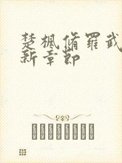 楚枫修罗武神最新章节封面