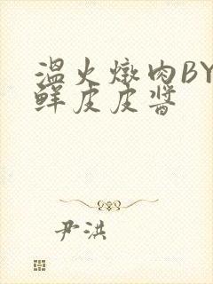 温火炖肉BY海鲜皮皮酱