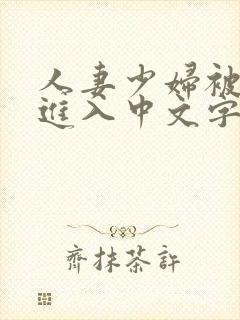 人妻少妇被猛烈进入中文字幕韩国三