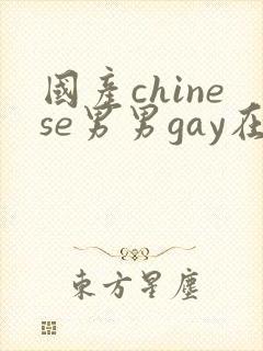 国产chinese男男gay在线播放