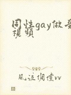 同性gay做受视频
