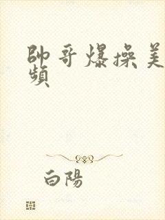 帅哥爆操美女视频