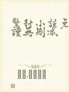 惊封小说免费阅读无删减