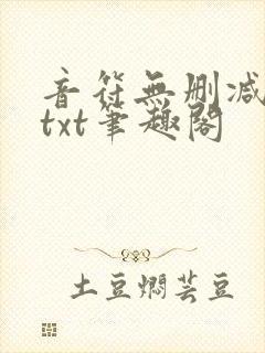 音符无删减全文txt笔趣阁