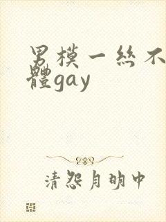 男模一丝不佳男体gay