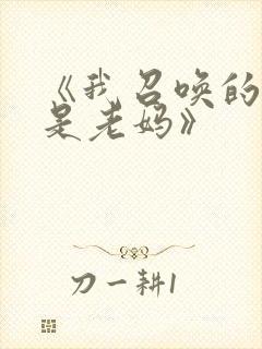 《我召唤的魅魔是老妈》封面