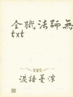 全职法师无删减txt