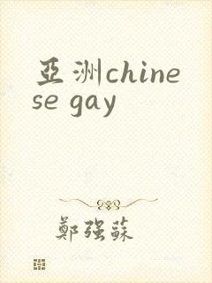 亚洲chinese gay
