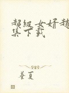 超级女婿赵旭全集下载