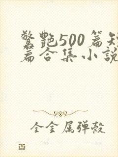 惊艳500篇短篇合集小说在线阅读