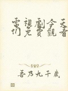 电视剧今天的她们免费观看全集高清封面